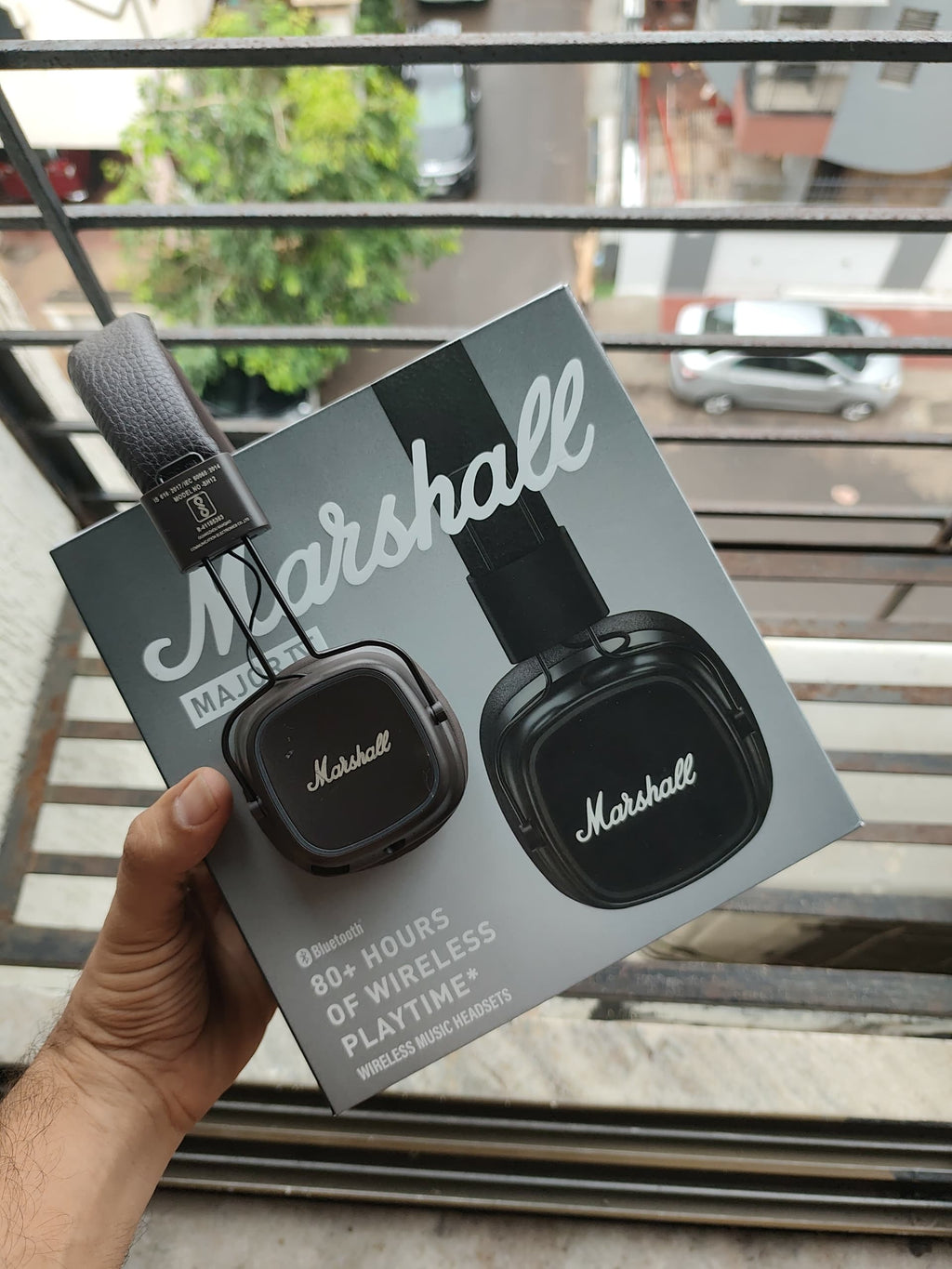 Marshall-Style Major IV Wireless Headphones – 360° Sound Bass Edition
