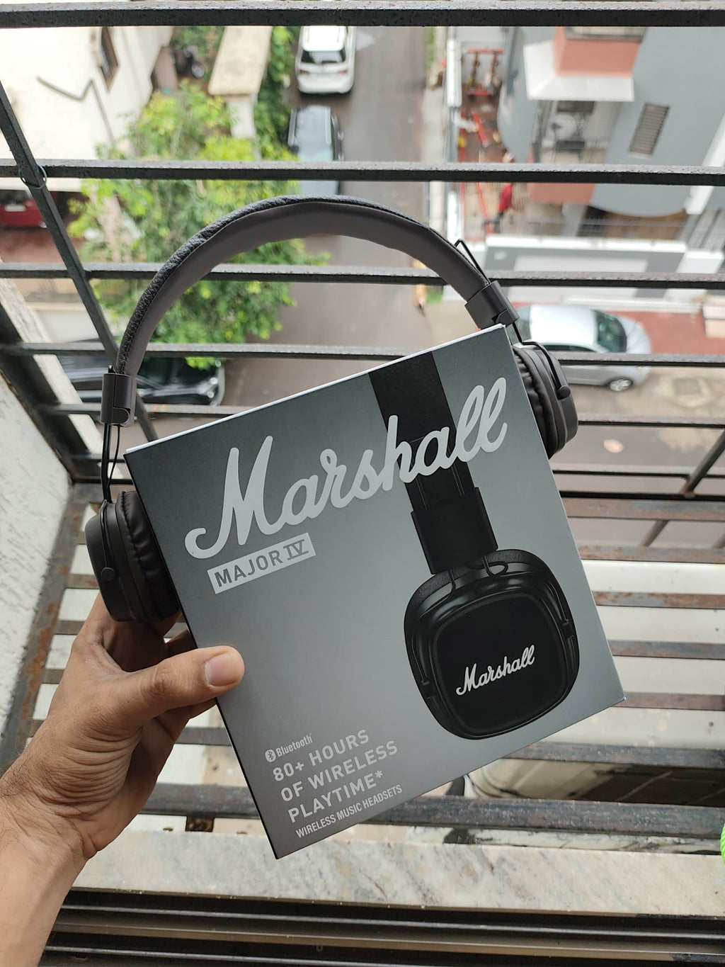 Marshall-Style Major IV Wireless Headphones – 360° Sound Bass Edition